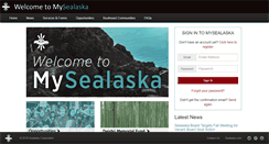 Desktop Screenshot of mysealaska.com